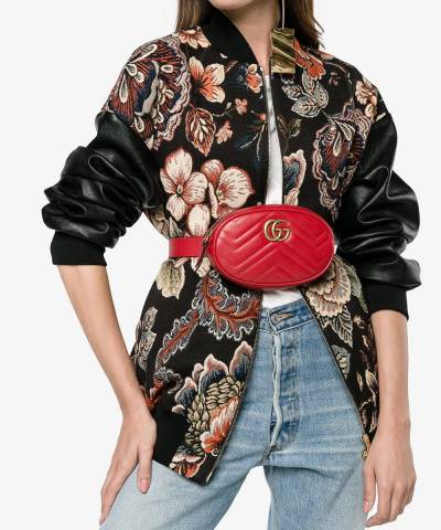 Сумка Gucci Marmont Belt Bag Red